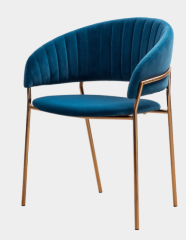 Iron art small round table sofa